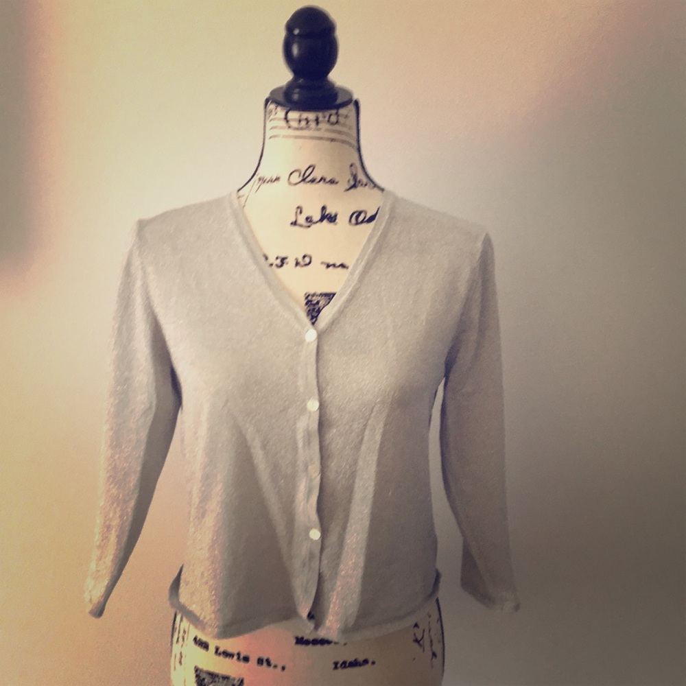 DKNY metálica top
